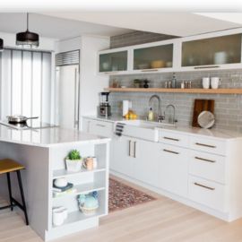 Floating Shelf Kitchen Cabinet