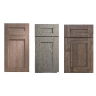 Five piece melamine shaker doors