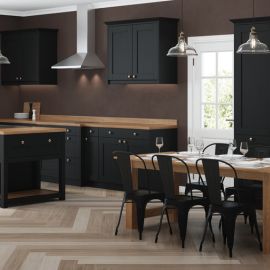 Black Shaker Kitchen Cabinets manufacturer