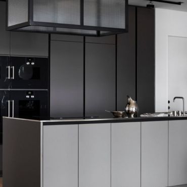 black and gray kitchen (black and gray kitchen cabinets)